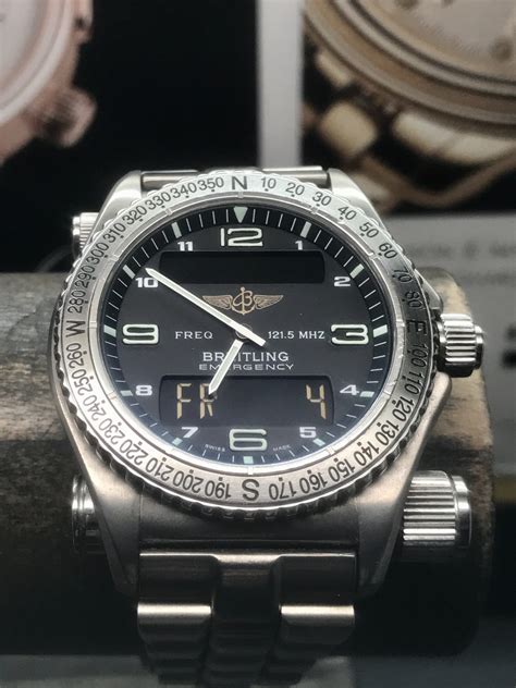 breitling e56121.1 price|Breitling Emergency Men's Titanium Wa.